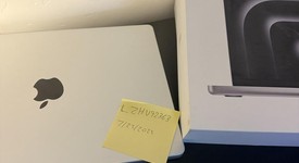 Good
													MacBook Pro Late 2023 (M3) - 14" - Apple M3 Pro 11-core, Silver, 512 GB, 18 GB, 14-core GPU, photo 1 of 6