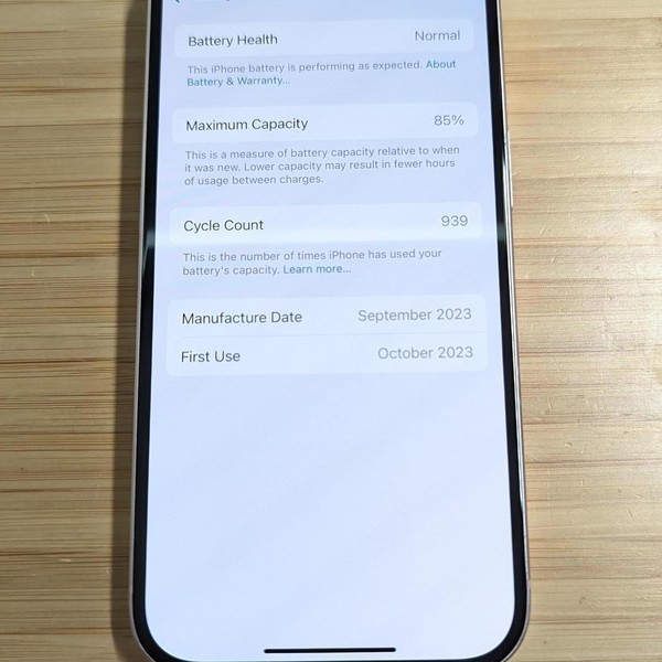 Apple iPhone 15 - Unlocked, 128 GB, Pink, A2846