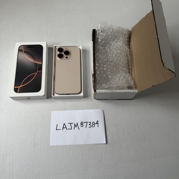 Apple iPhone 16 Pro - Unlocked, 128 GB, Desert, A3083