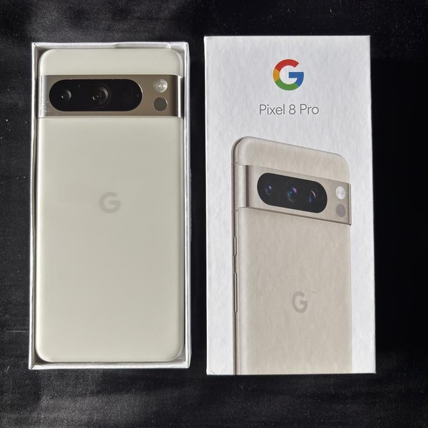 Google Pixel 8 Pro - T-Mobile, 128 GB, Porcelain, 12 GB, G1MNW, mmWave 5G