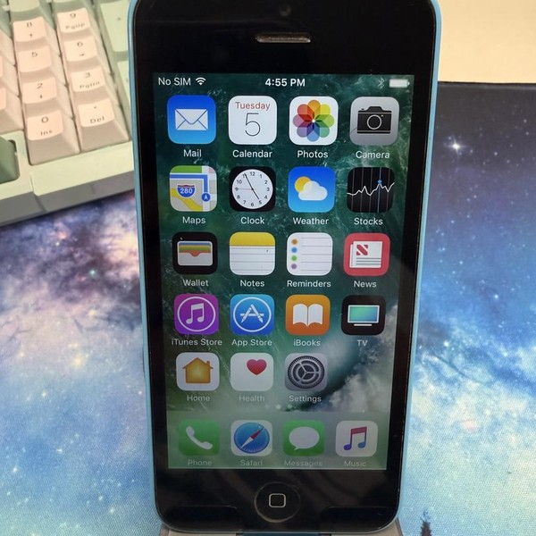 Apple iPhone 5C - Unlocked, 16 GB, Blue, A1456