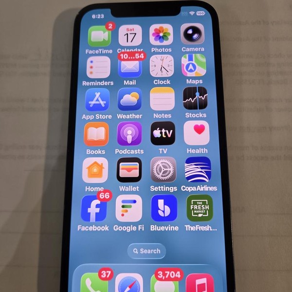 Apple iPhone 12 - Unlocked, 128 GB, Blue, A2172
