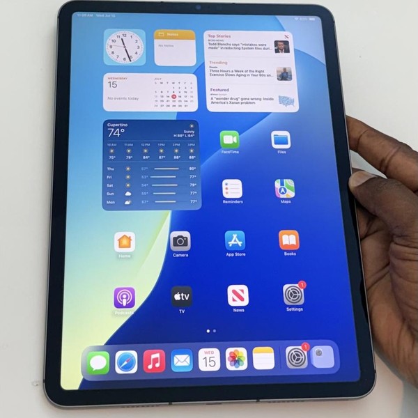 Apple iPad Pro 11 inch 3rd Gen 2021 - Unlocked, 128 GB, Gray