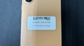 Fair
													Samsung Galaxy S24 Ultra - Unlocked, Orange, 512 GB, 12 GB, SM-S928U1, photo 1 of 6
