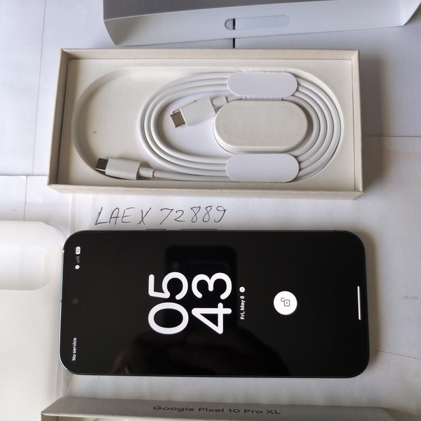 Google Pixel 10 Pro XL - Unlocked, 256 GB, Obsidian, GUL82