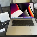 Good MacBook Pro 2021 - 16 inch - 512 GB, Gray, 32 GB, Apple M1 Pro 10-core