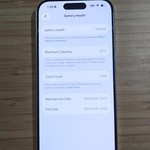 Good Apple iPhone 15 Pro - Unlocked, 128 GB, White, A2848