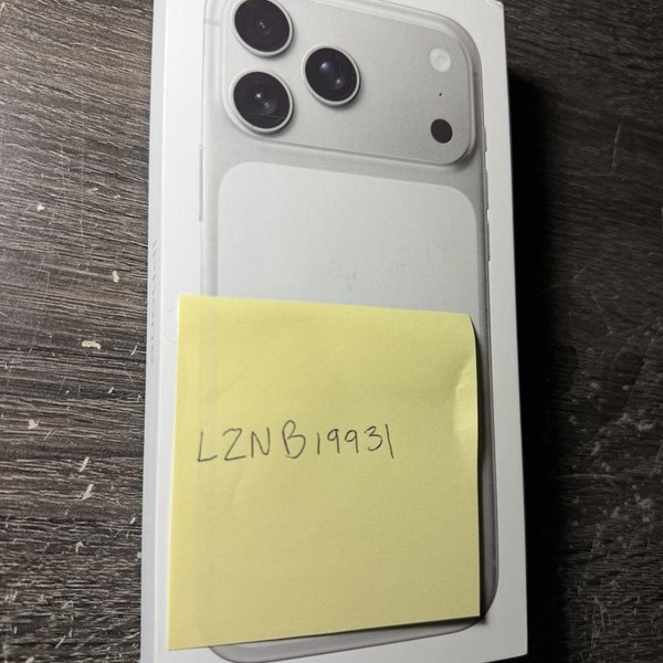 Apple iPhone 17 Pro Max - Verizon, 256 GB, Silver, A3257