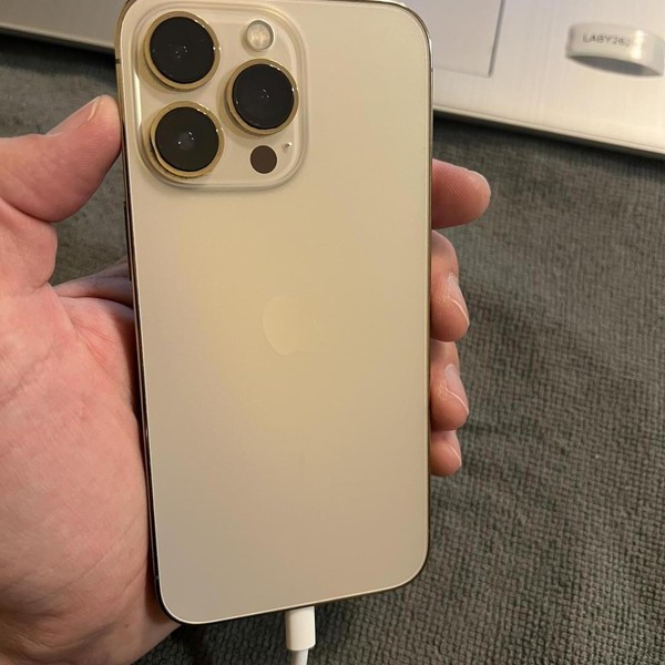 Apple iPhone 13 Pro - Unlocked, 128 GB, Gold, A2483