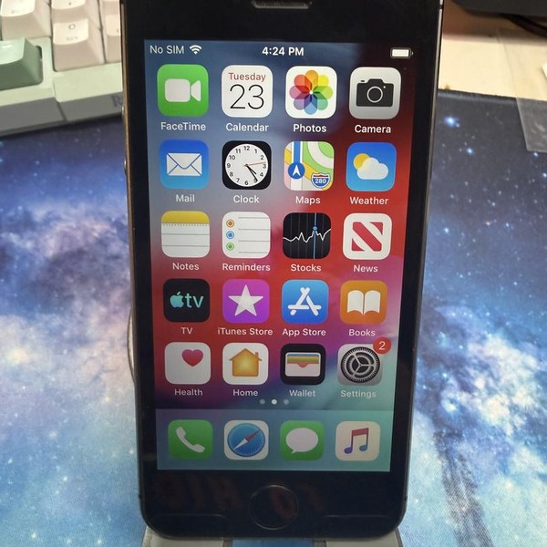 Apple iPhone 5S - Unlocked, 16 GB, Gray, A1533, GSM