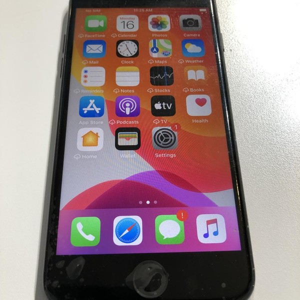 Apple iPhone 7 - Unlocked, 128 GB, Jet Black, A1660