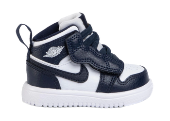 Jordan 1 Mid Alt White Metallic Gold Obsidian (TD) for sale