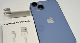 Mint
													Apple iPhone 14 - Unlocked, Blue, 128 GB, A2649, photo 2 of 4