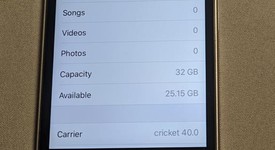 Good
													Apple iPhone SE 1st Gen 2016 - Cricket, Grey, 32 GB, A1662, photo 2 of 9