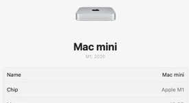 Good
													Mac mini 2020 - Apple M1, Silver, 512 GB, 16 GB, photo 4 of 8