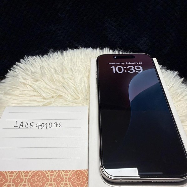 Apple iPhone 15 Pro - Unlocked, 1 TB, White, A2848