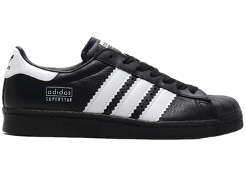 adidas Superstar 80s Enlarged Stripes Black for sale