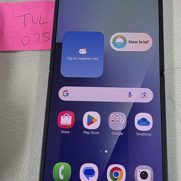 Samsung Galaxy Z Flip7 - Unlocked, 256 GB, Blue Shadow, 12 GB, SM-F766U1