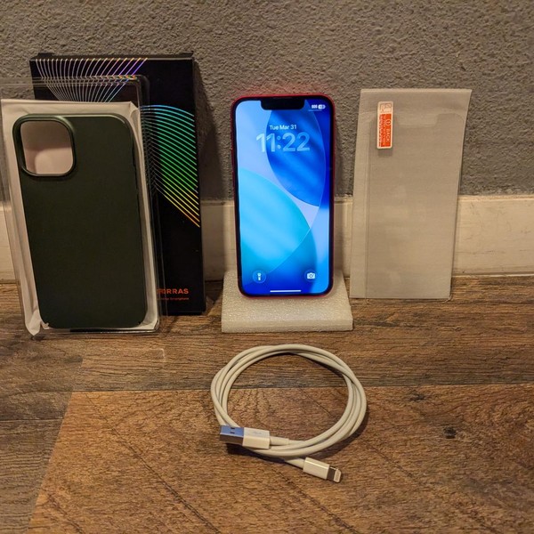 Apple iPhone 13 Mini - Unlocked, 128 GB, Red, A2481