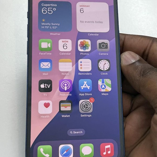 Apple iPhone 12 - Unlocked, 256 GB, Blue, A2172