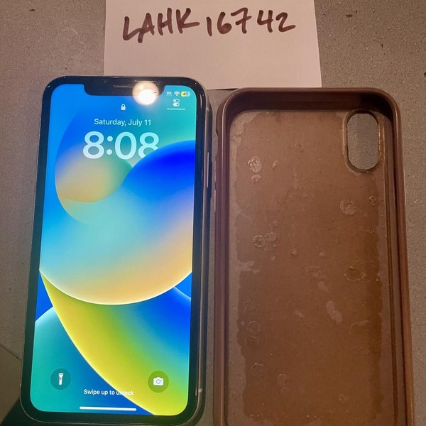 Apple iPhone Xr - Unlocked, 128 GB, White, A1984
