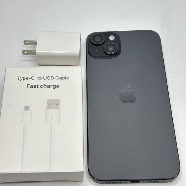 Apple iPhone 15 Plus - Unlocked, 128 GB, Black, A2847