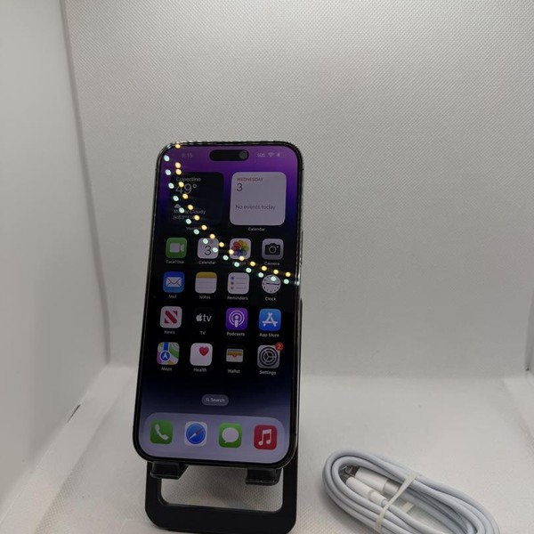 Apple iPhone 14 Pro Max - Unlocked, 128 GB, Purple, A2651