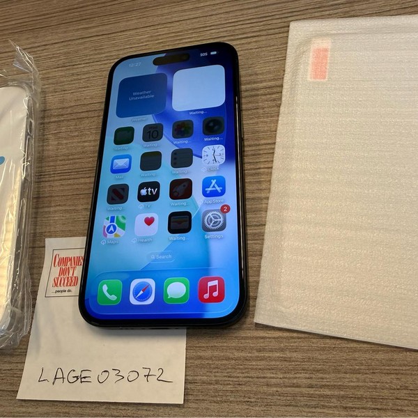 Apple iPhone 15 - Unlocked, 128 GB, Black, A2846