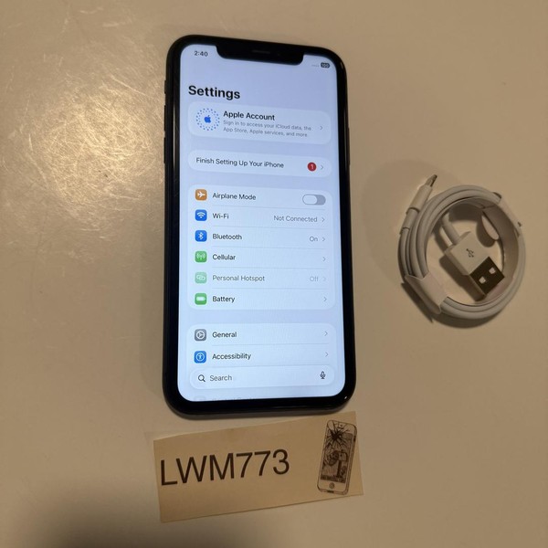 Apple iPhone 11 - Unlocked, 64 GB, Black, A2111