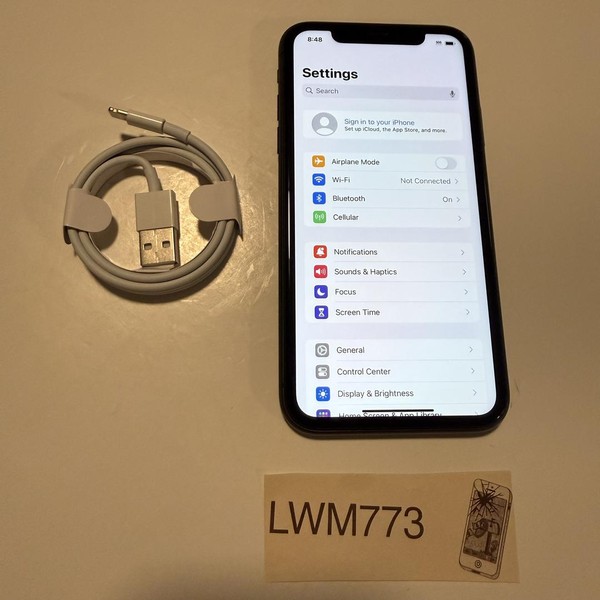 Apple iPhone 11 - Unlocked, 64 GB, Black, A2111