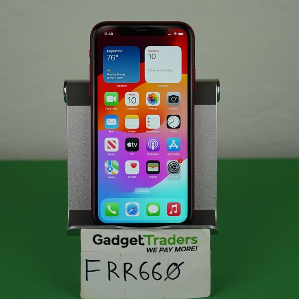 Apple iPhone 11 - Unlocked, 64 GB, Red, A2111