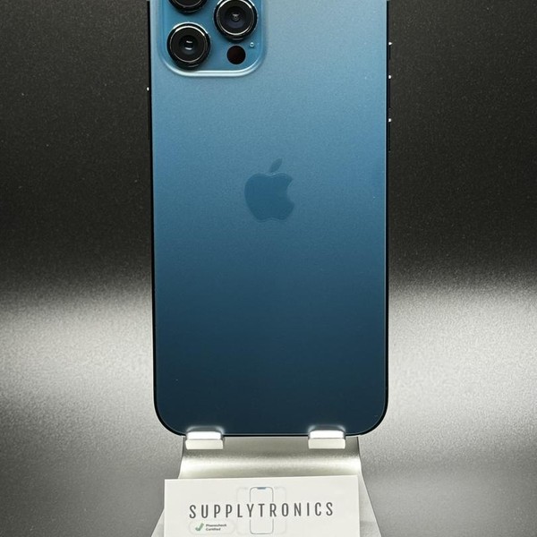 Apple iPhone 12 Pro Max - Unlocked, 128 GB, Pacific Blue, A2342