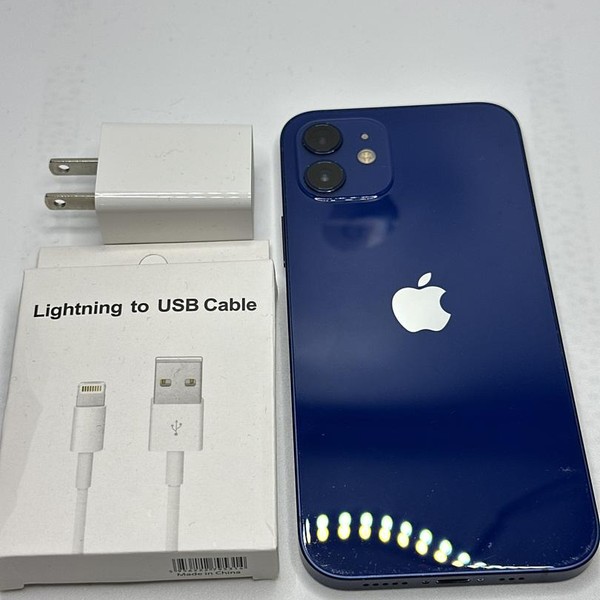Apple iPhone 12 - Unlocked, 64 GB, Blue, A2172