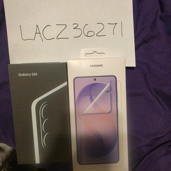 Samsung Galaxy S26 - Unlocked, 512 GB, Black, 12 GB, SM-S942U1