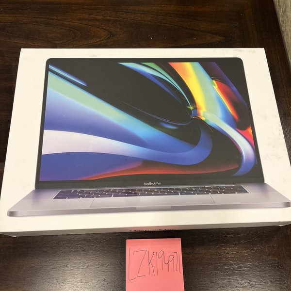MacBook Pro 2019 - 16 inch - 512 GB, Gray, 16 GB, Intel Core i7