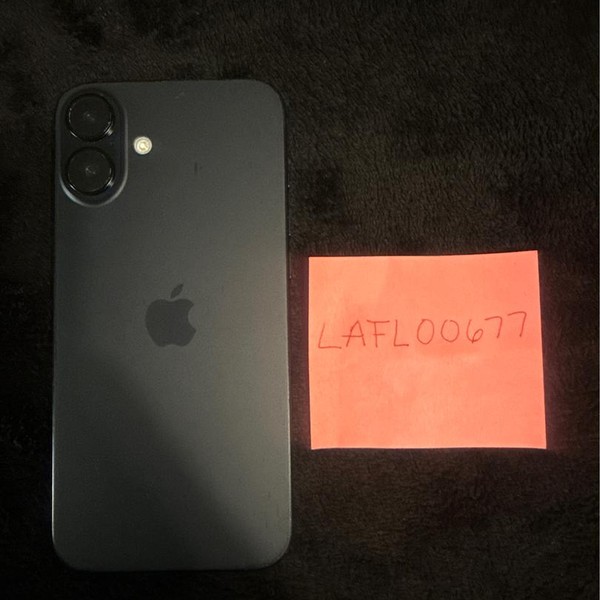 Apple iPhone 16 Plus - Unlocked, 128 GB, Black, A3082