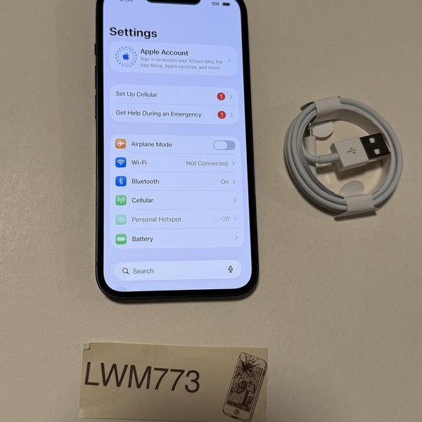 Apple iPhone 14 - Unlocked, 128 GB, Midnight, A2649