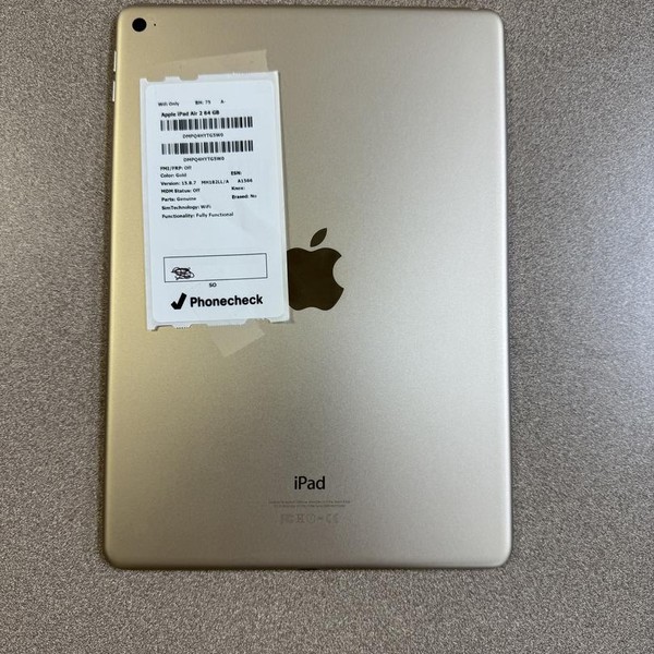 Apple iPad Air 2 - Wi-Fi, 64 GB, Gold