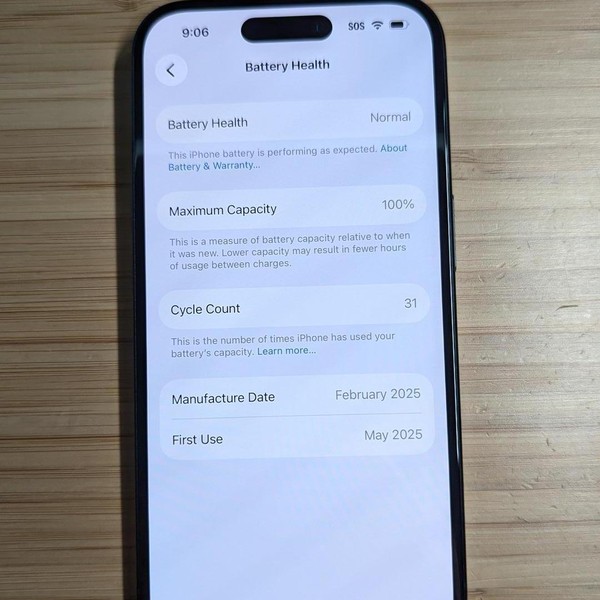 Apple iPhone 16 - Unlocked, 128 GB, Black, A3081