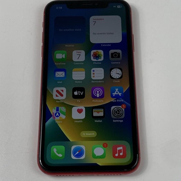 Apple iPhone Xr - Unlocked, 64 GB, Red, A1984