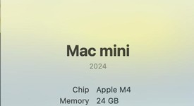 Good
													Mac Mini 2024 - Apple M4, 512 GB, 24 GB, photo 5 of 5