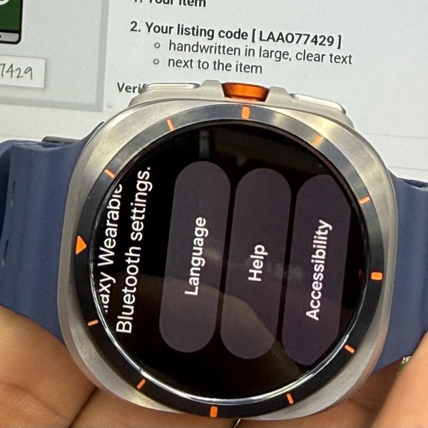 Samsung Galaxy Watch Ultra (2025) - Unlocked, Titanium Silver, SM-L705, 47mm