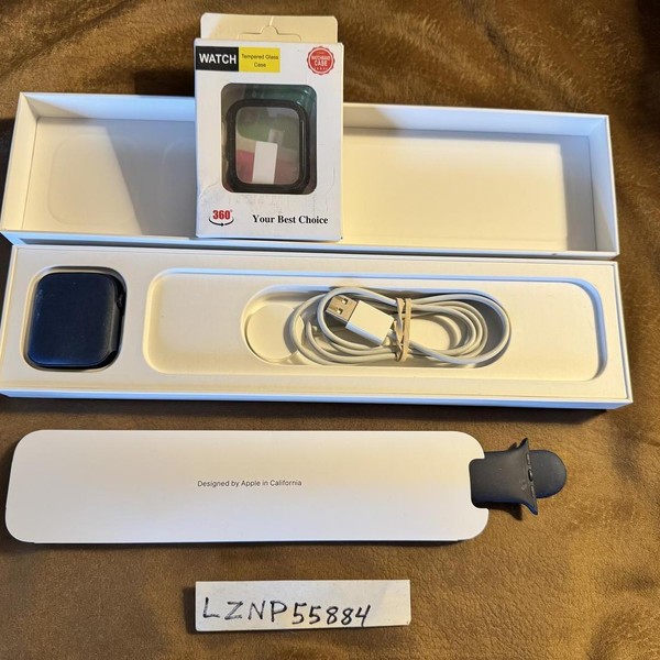 Apple Watch Series 6 44mm - Unlocked, Blue, A2294 - Cellular, Aluminum