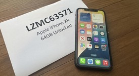 Good
													Apple iPhone Xr - Unlocked, Black, 64 GB, A1984, photo 2 of 5