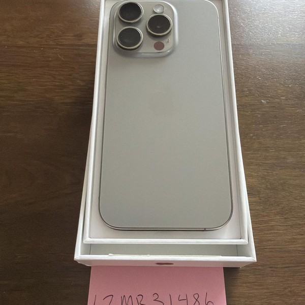 Apple iPhone 15 Pro - Unlocked, 128 GB, Natural, A2848