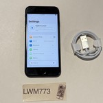Good Apple iPhone SE 3rd Gen 2022 - Unlocked, 64 GB, Midnight, A2595