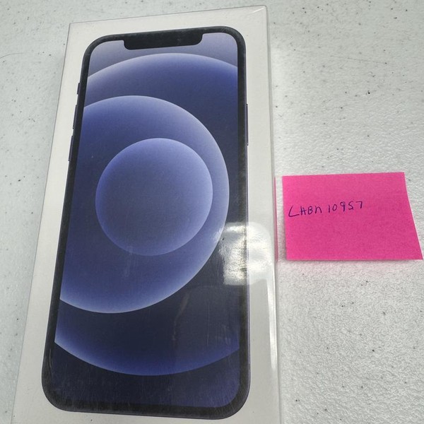 Apple iPhone 12 - T-Mobile, 64 GB, Black, A2172