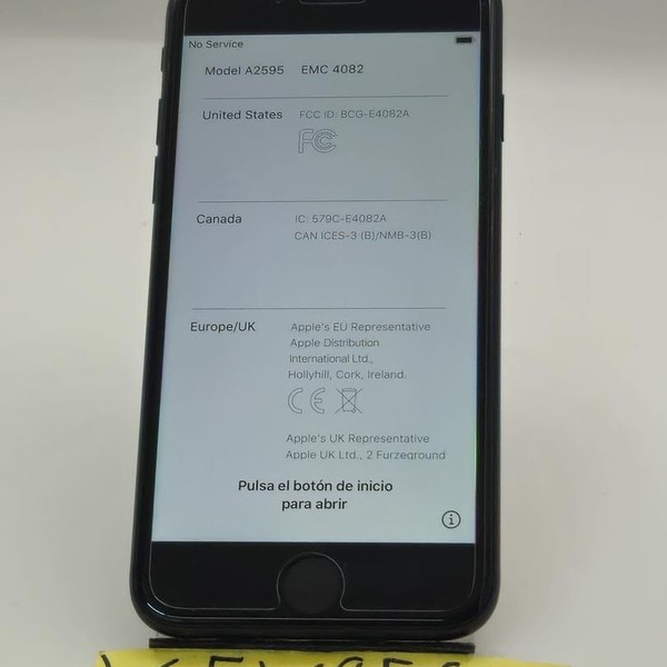 Apple iPhone SE 3rd Gen 2022 - Unlocked, 64 GB, Midnight, A2595