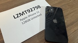 Good
													Apple iPhone 12 - Unlocked, Black, 128 GB, A2172, photo 3 of 4