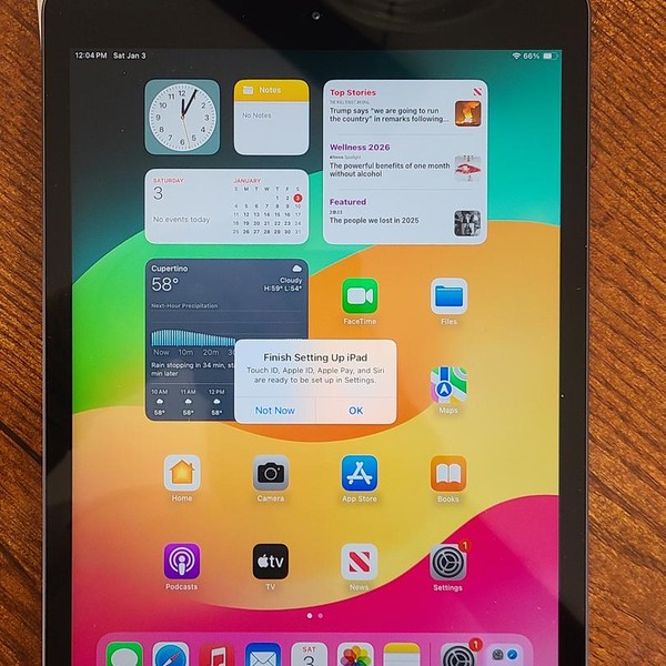 Apple iPad 8th Gen - Wi-Fi, 32 GB, Gray, A2270